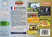 Scan of back side of box of Pokemon Stadium 2