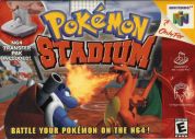 Scan of front side of box of Pokemon Stadium - Bundle with a Transfer Pak