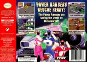 Scan de la face arrière de la boite de Power Rangers Lightspeed Rescue