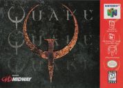 Scan of front side of box of Quake