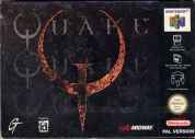 Scan of front side of box of Quake