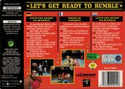 Scan de la face arrière de la boite de Ready 2 Rumble Boxing