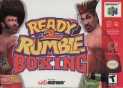 Scan of front side of box of Ready 2 Rumble Boxing