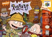 Scan of front side of box of Rugrats: Scavenger Hunt