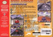 Scan of back side of box of Rush 2: Extreme Racing