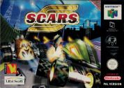 Scan of front side of box of S.C.A.R.S.