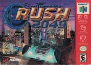 Scan of front side of box of San Francisco Rush 2049