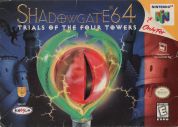 Scan of front side of box of Shadowgate 64: Trial of the Four Towers