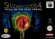 Scan of front side of box of Shadowgate 64: Trial of the Four Towers