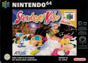 Scan of front side of box of Snowboard Kids