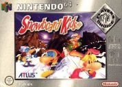 Scan de la face avant de la boite de Snowboard Kids