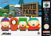 Scan of front side of box of South Park