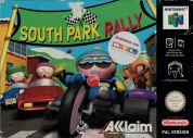 Scan of front side of box of South Park Rally