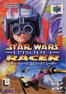 Scan of front side of box of Star Wars: Episode I: Racer