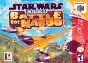 Scan of front side of box of Star Wars: Episode I Battle for Naboo
