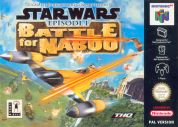 Scan of front side of box of Star Wars: Episode I Battle for Naboo
