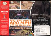 Scan of back side of box of Star Wars: Episode I: Racer