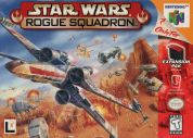Scan of front side of box of Star Wars: Rogue Squadron
