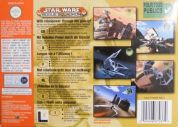 Scan of back side of box of Star Wars: Rogue Squadron