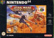 Scan of front side of box of Star Wars: Rogue Squadron