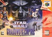 Scan of front side of box of Star Wars: Shadows Of The Empire