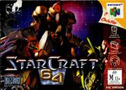 Scan de la face avant de la boite de Starcraft 64