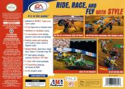 Scan de la face arrière de la boite de Supercross 2000