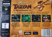 Scan de la face arrière de la boite de Tarzan