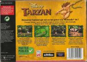 Scan de la face arrière de la boite de Tarzan