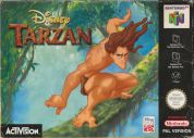 Scan de la face avant de la boite de Tarzan