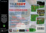 Scan of back side of box of Telefoot Soccer 2000