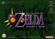 Scan of front side of box of The Legend Of Zelda: Majora's Mask