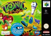 Scan of front side of box of Tonic Trouble - Bundle with a memory card