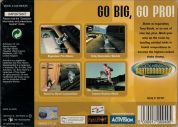 Scan of back side of box of Tony Hawk's Skateboarding