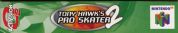 Scan du côté inférieur de la boite de Tony Hawk's Pro Skater 2