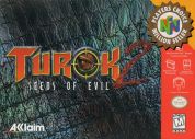 Scan de la face avant de la boite de Turok 2: Seeds Of Evil