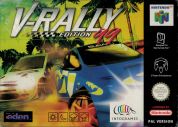 Scan of front side of box of V-Rally Edition 99