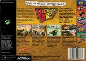 Scan of back side of box of Vigilante 8