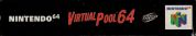 Scan of upper side of box of Virtual Pool 64
