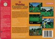 Scan of back side of box of Waialae Country Club: True Golf Classics