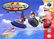 Scan of front side of box of Wave Race 64