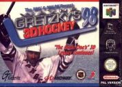 Scan of front side of box of Wayne Gretzky's 3D Hockey '98