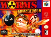 Scan de la face avant de la boite de Worms Armageddon