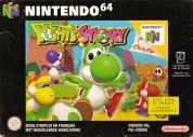 Scan of front side of box of Yoshi's Story