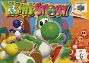 Scan of front side of box of Yoshi's Story