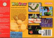Scan of back side of box of Yoshi's Story