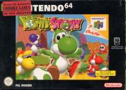 Scan of front side of box of Yoshi's Story