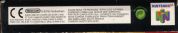 Scan du côté inférieur de la boite de Yoshi's Story