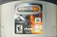 Scan of cartridge of Asteroids Hyper 64