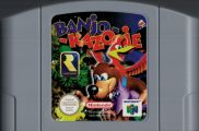 Scan of cartridge of Banjo-Kazooie